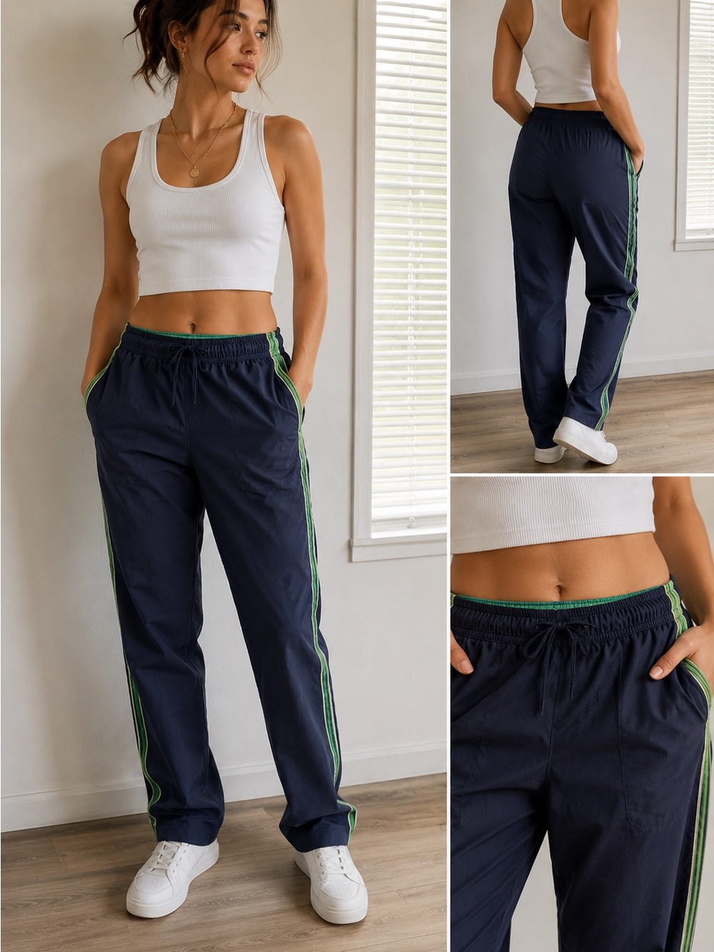 Vintage St. John’s Bay Women’s Track Pants